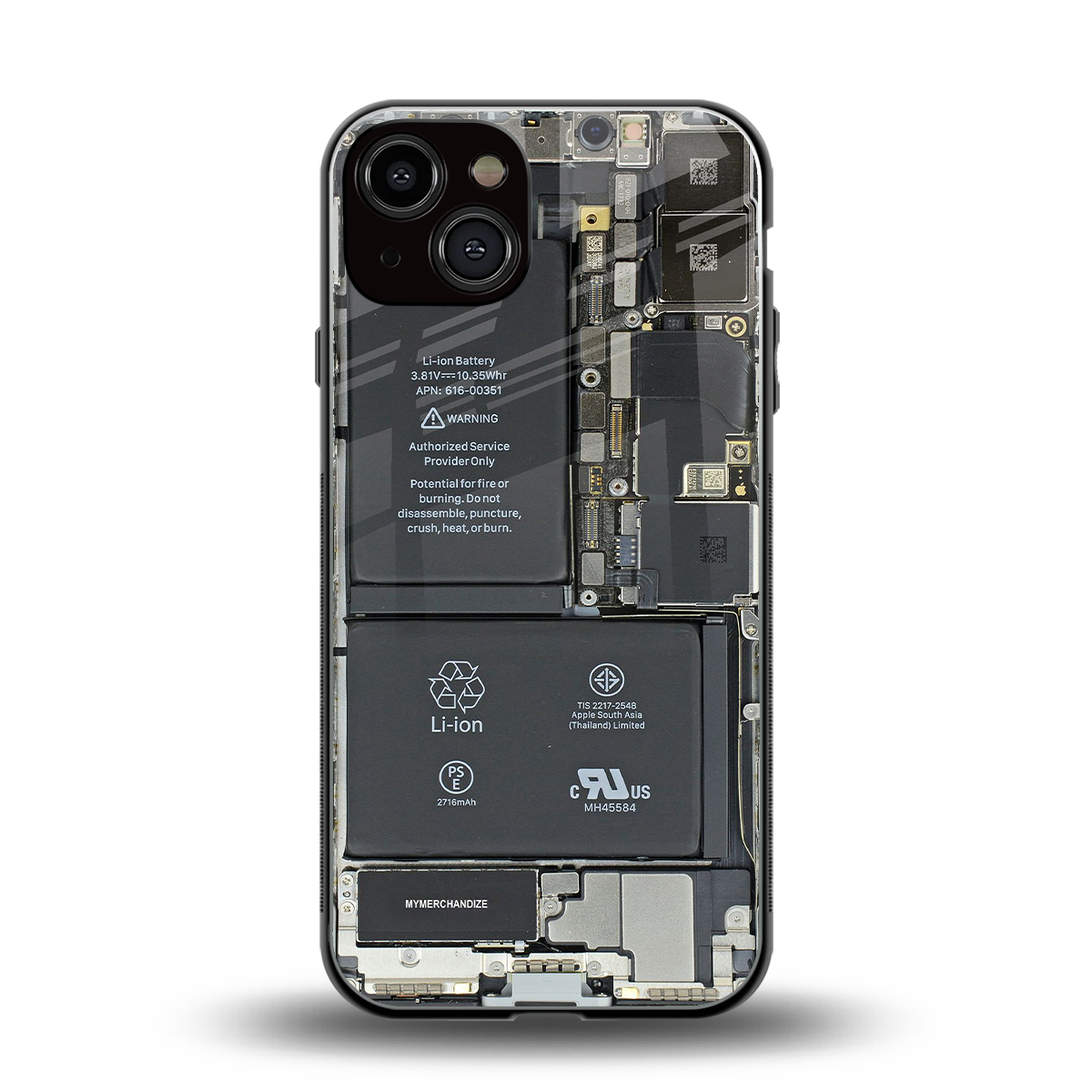 core view back phone cover | glass case for iphone 13