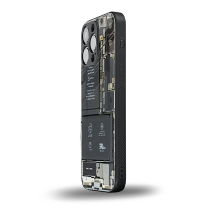 core view back phone cover | glass case for iphone 14 pro max