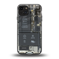 core view back phone cover | glass case for iphone 15