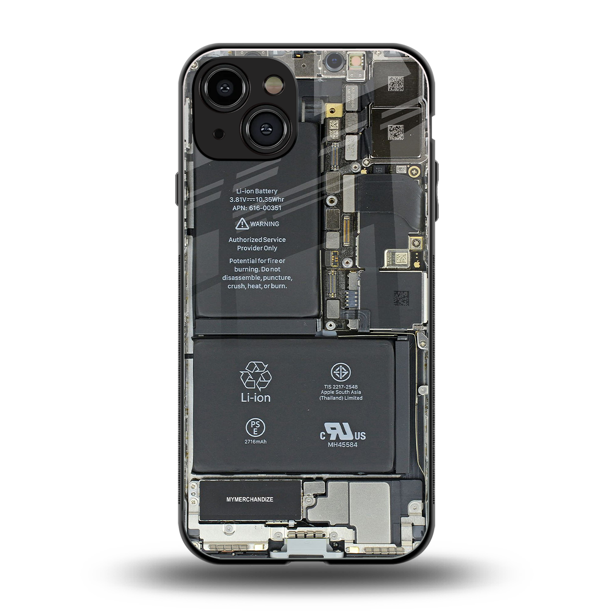 core view back phone cover | glass case for iphone 14