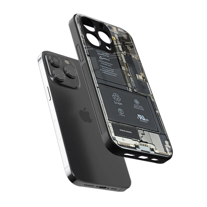core view back phone cover | glass case for iphone 14 pro