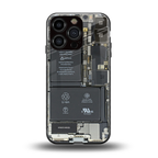 core view back phone cover | glass case for iphone 16 pro