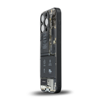 core view back phone cover | glass case for iphone 16 pro