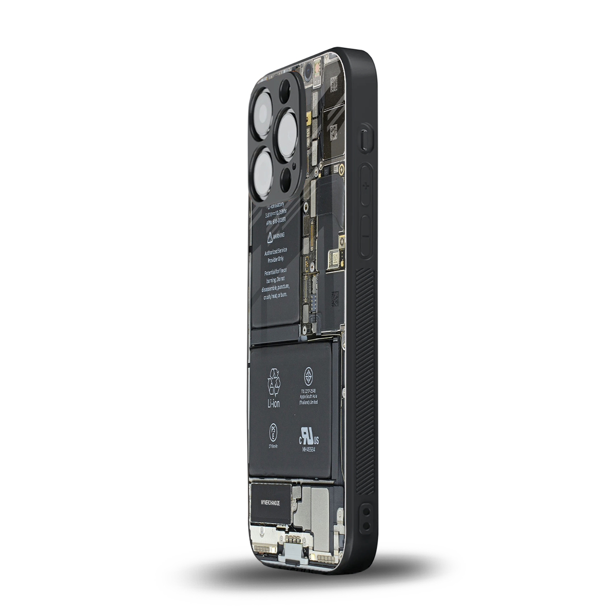 core view back phone cover | glass case for iphone 16 pro