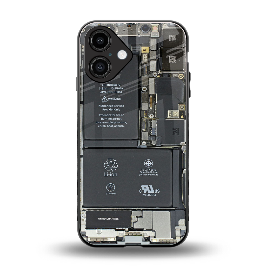 core view back phone cover | glass case for iphone 16