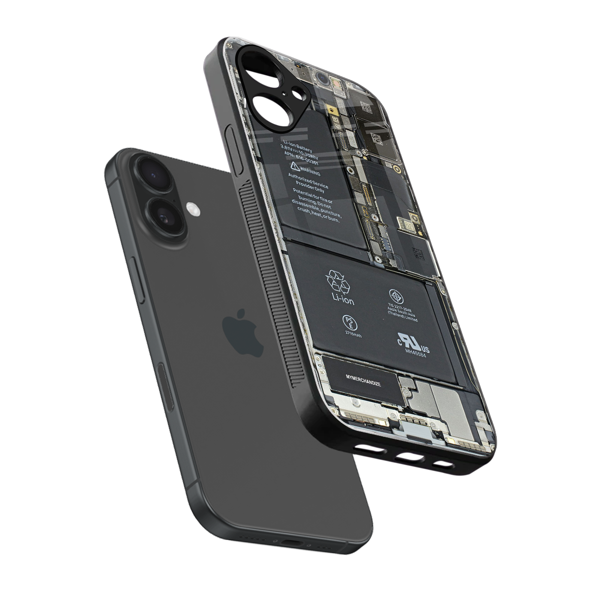 core view back phone cover | glass case for iphone 16