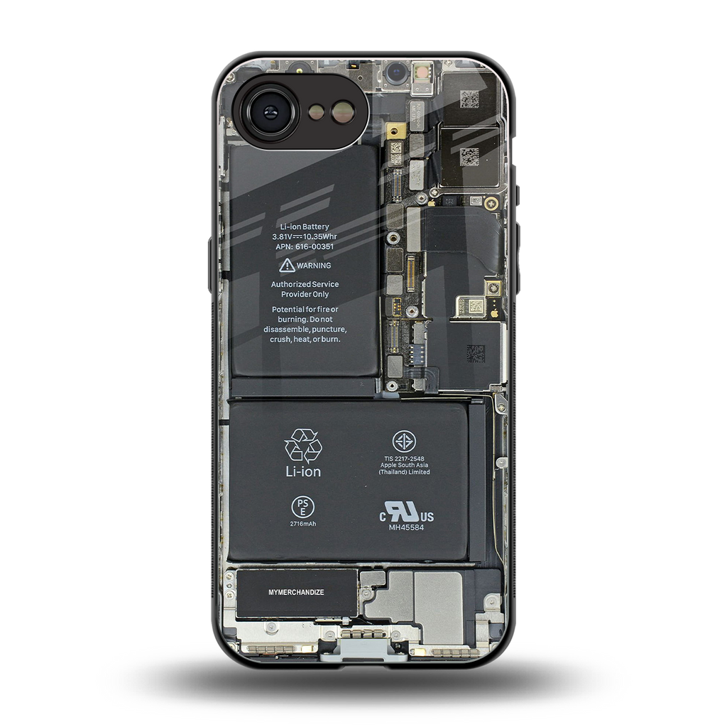 core view back phone cover | glass case for iphone 16e