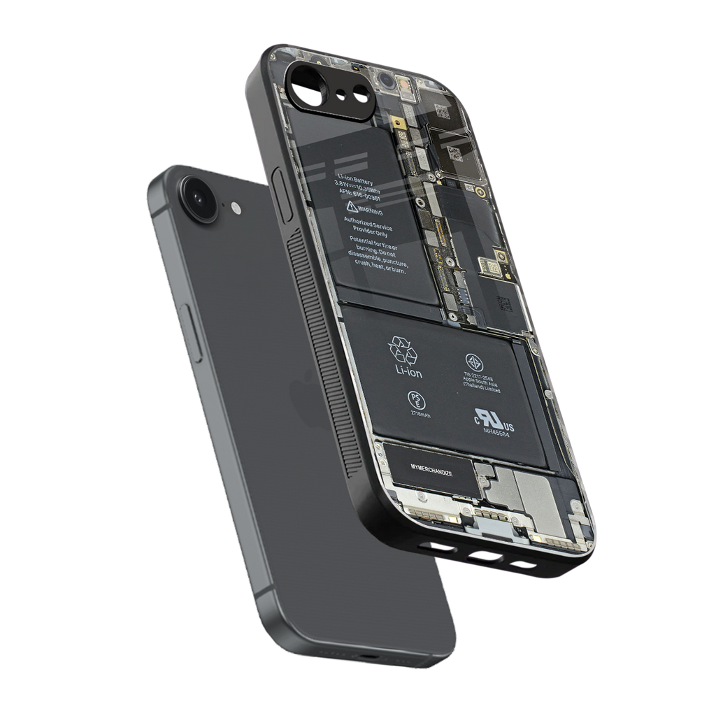 core view back phone cover | glass case for iphone 16e