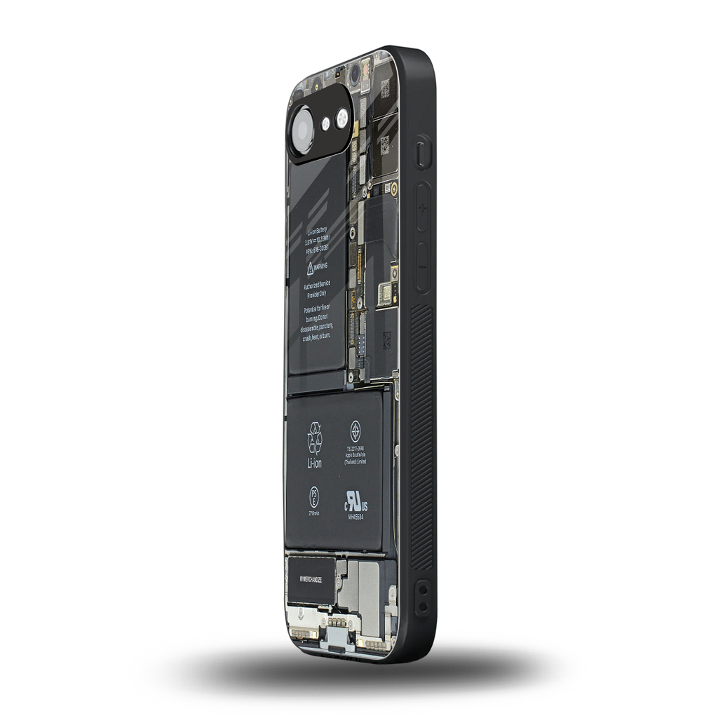 core view back phone cover | glass case for iphone 16e