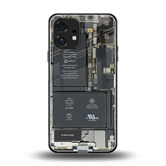 core view back phone cover | glass case for nothing phone 1