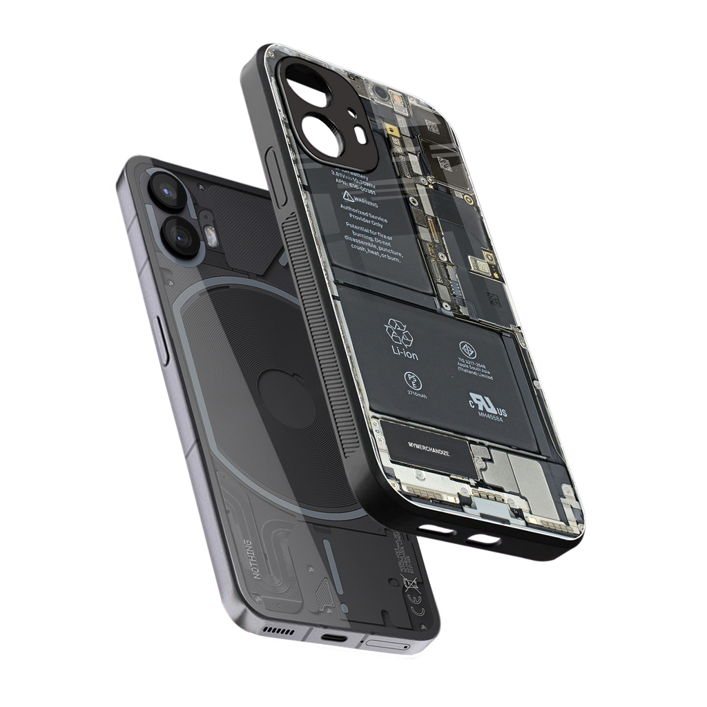 core view back phone cover | glass case for nothing phone 2