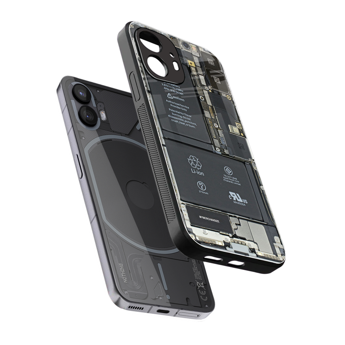 core view back phone cover | glass case for nothing phone 2