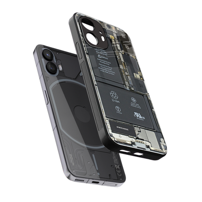 core view back phone cover | glass case for nothing phone 2