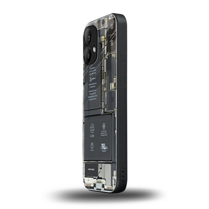 core view back phone cover | glass case for nothing phone 2