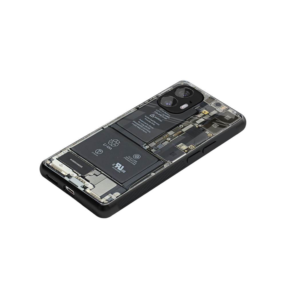 core view back phone cover | glass case for nothing phone 2