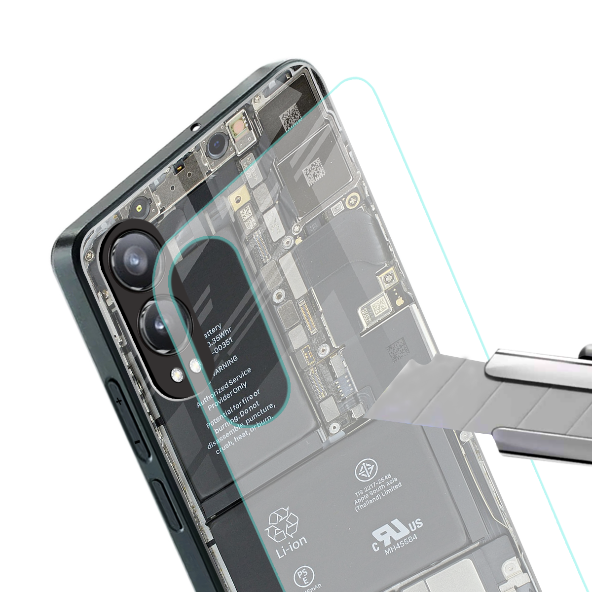 core view back phone cover | glass case for oneplus nord ce 4 lite