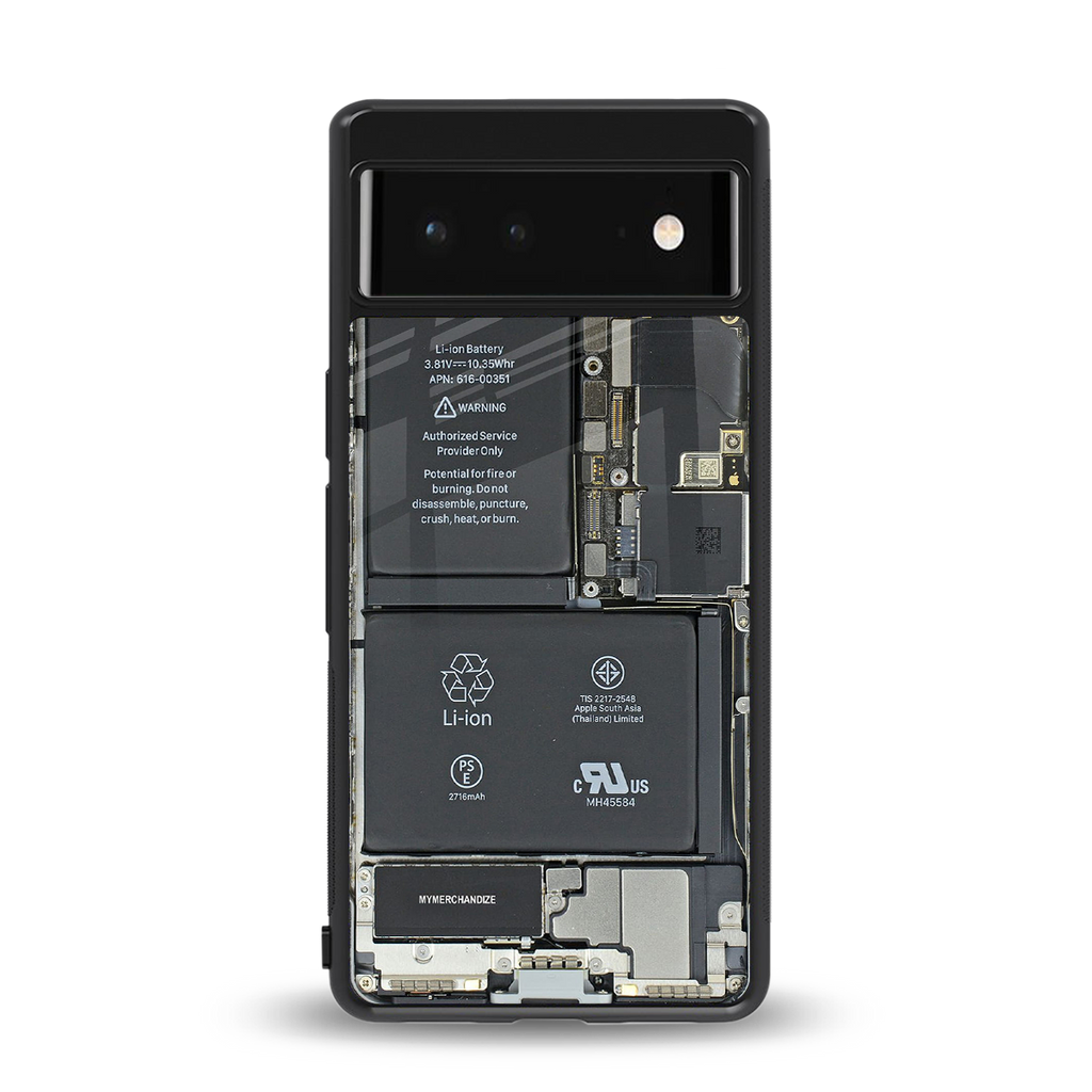 core view back phone cover | glass case for Google Pixel 6A