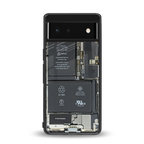 core view back phone cover | glass case for Google Pixel 6A