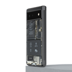 core view back phone cover | glass case for Google Pixel 6A