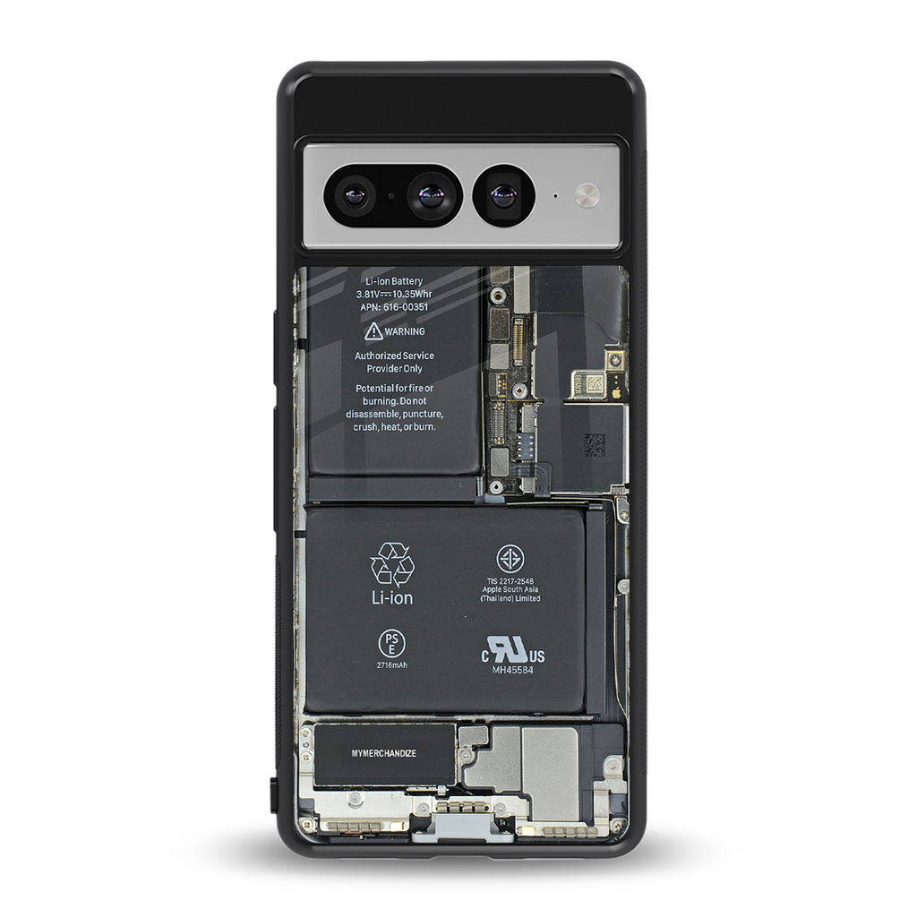 core view back phone cover | glass case for google pixel 7 pro