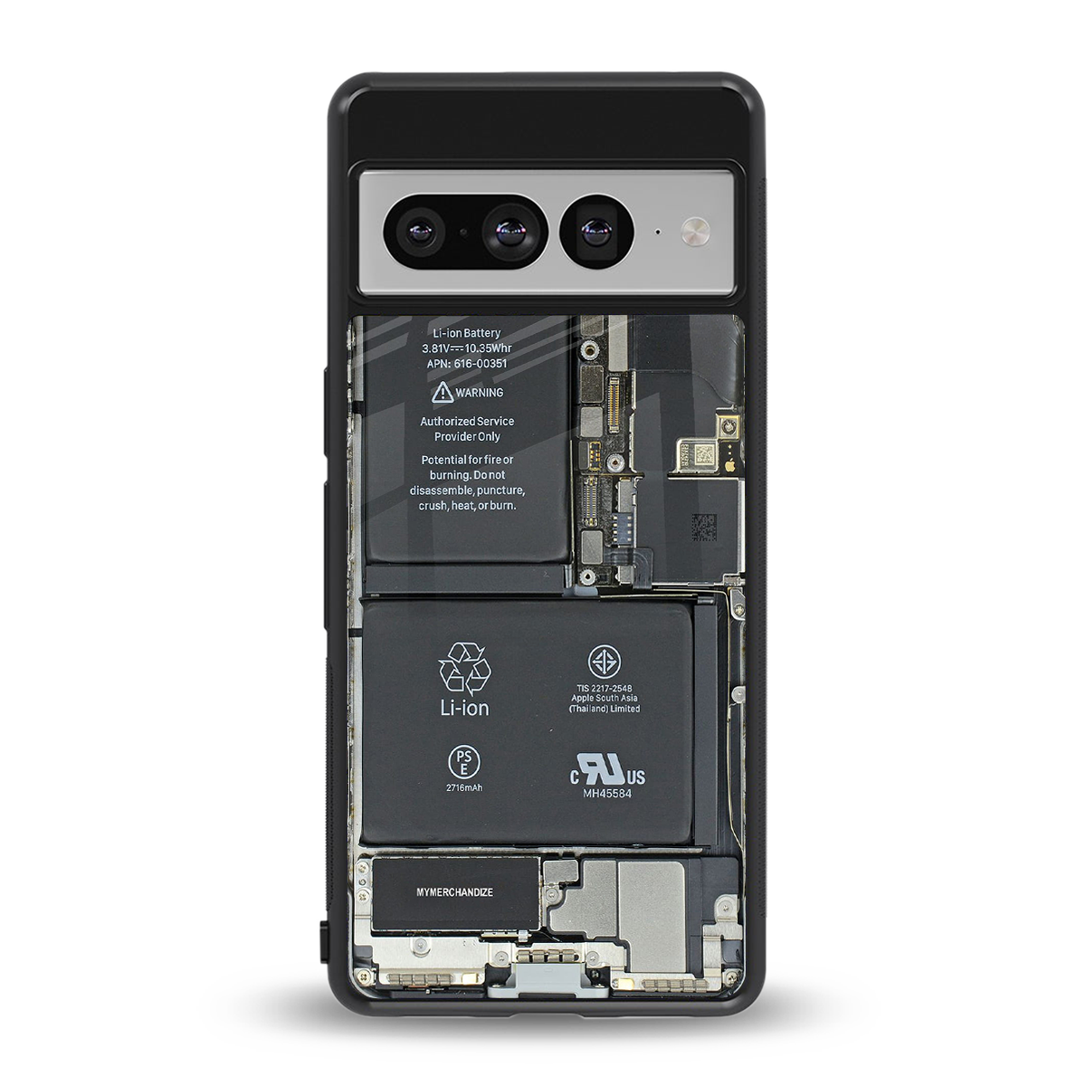 core view back phone cover | glass case for google pixel 7 pro