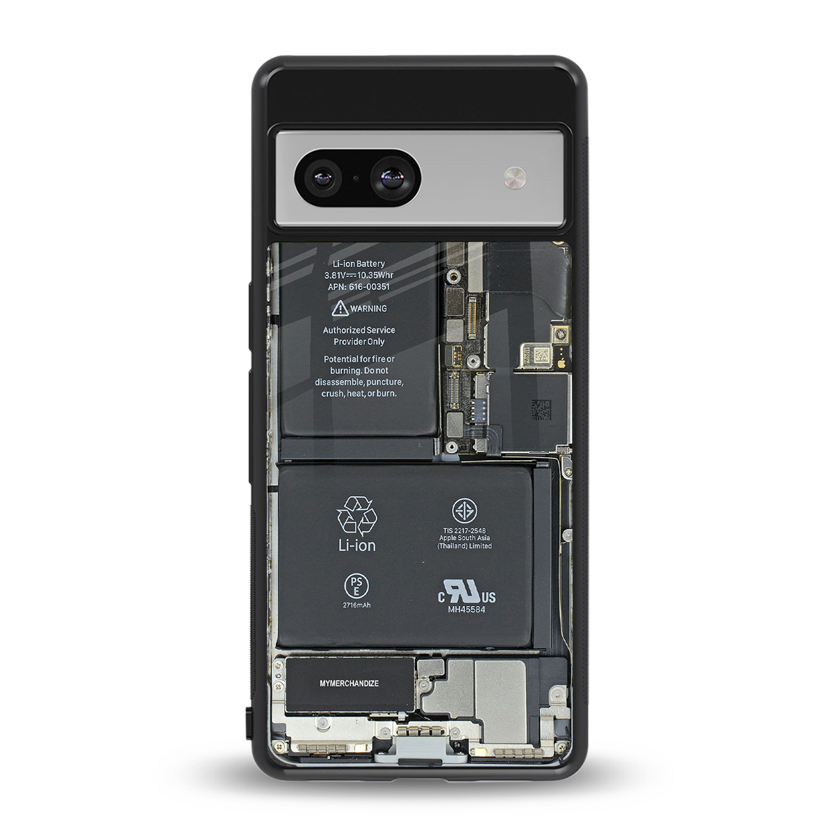 core view back phone cover | glass case for Google Pixel 7