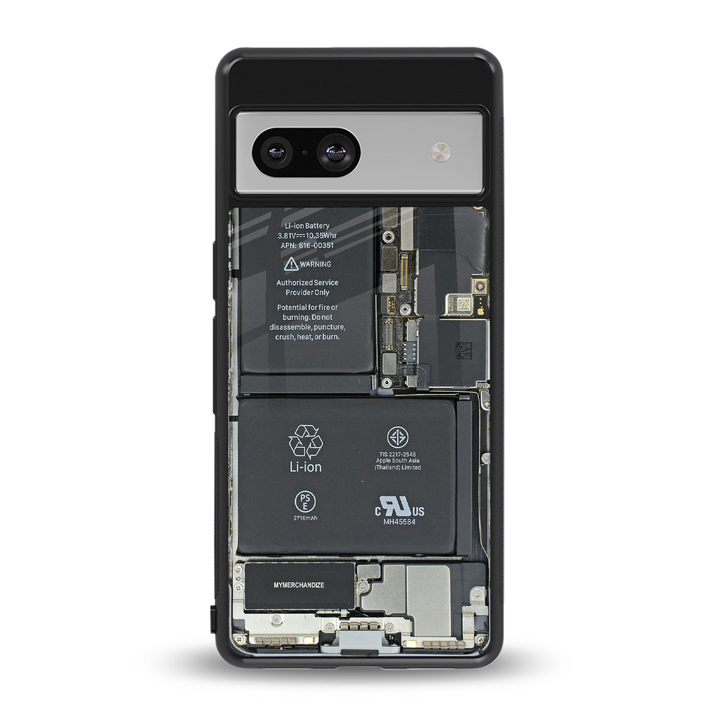 core view back phone cover | glass case for Google Pixel 7A