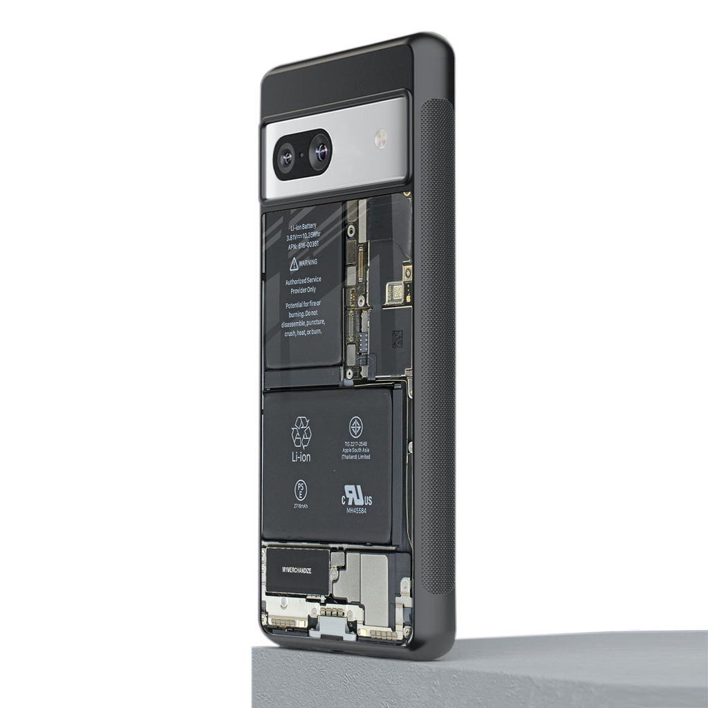 core view back phone cover | glass case for Google Pixel 7A