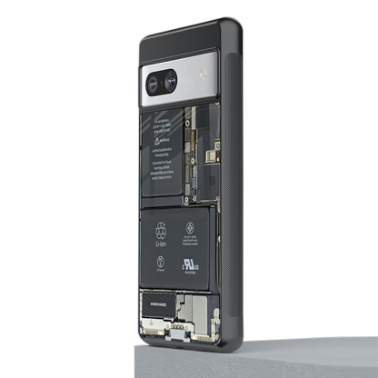core view back phone cover | glass case for Google Pixel 7A