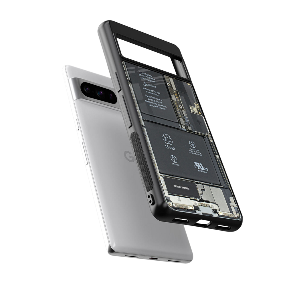 core view back phone cover | glass case for google pixel 8 pro