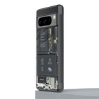 core view back phone cover | glass case for google pixel 8 pro