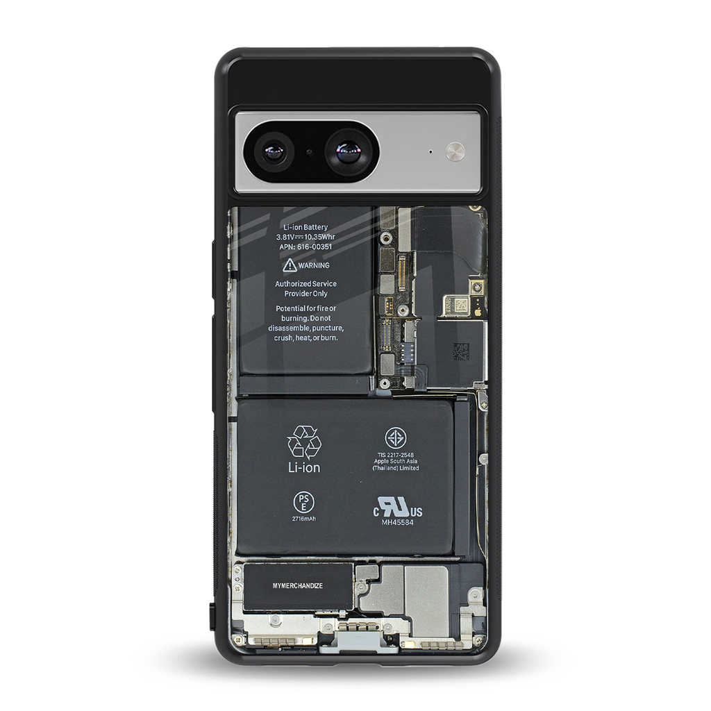 core view back phone cover | glass case for Google Pixel 8
