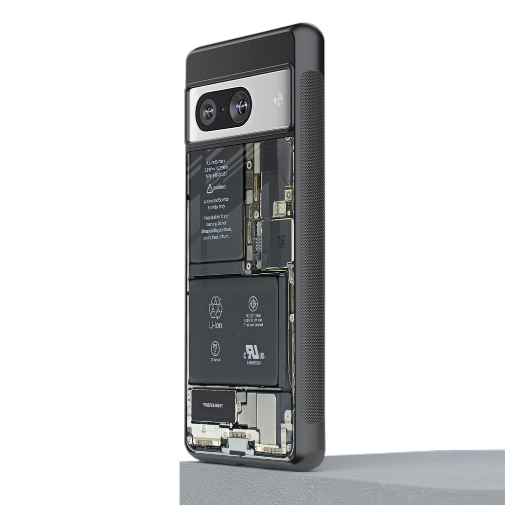 core view back phone cover | glass case for Google Pixel 8