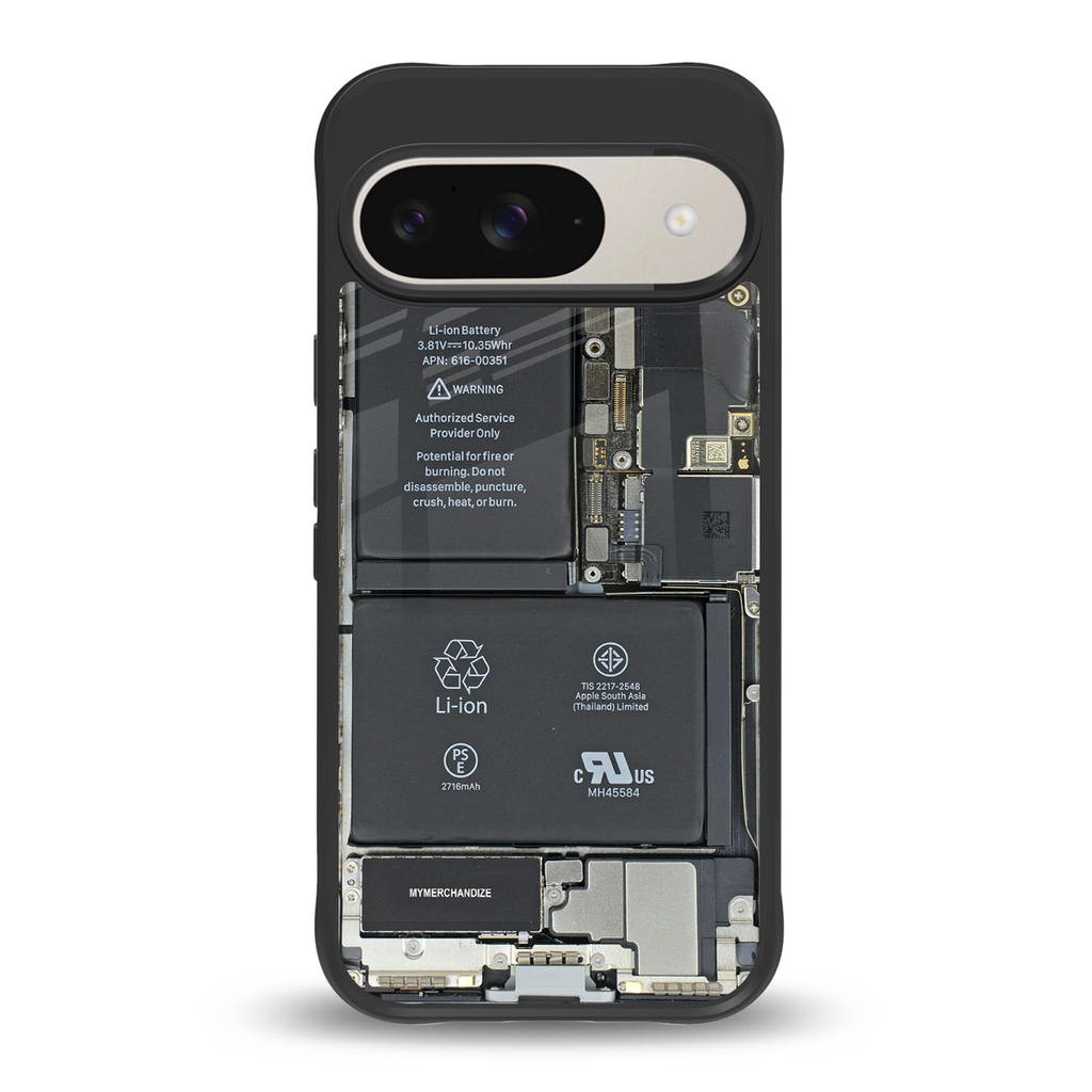 core view back phone cover | glass case for google pixel 9