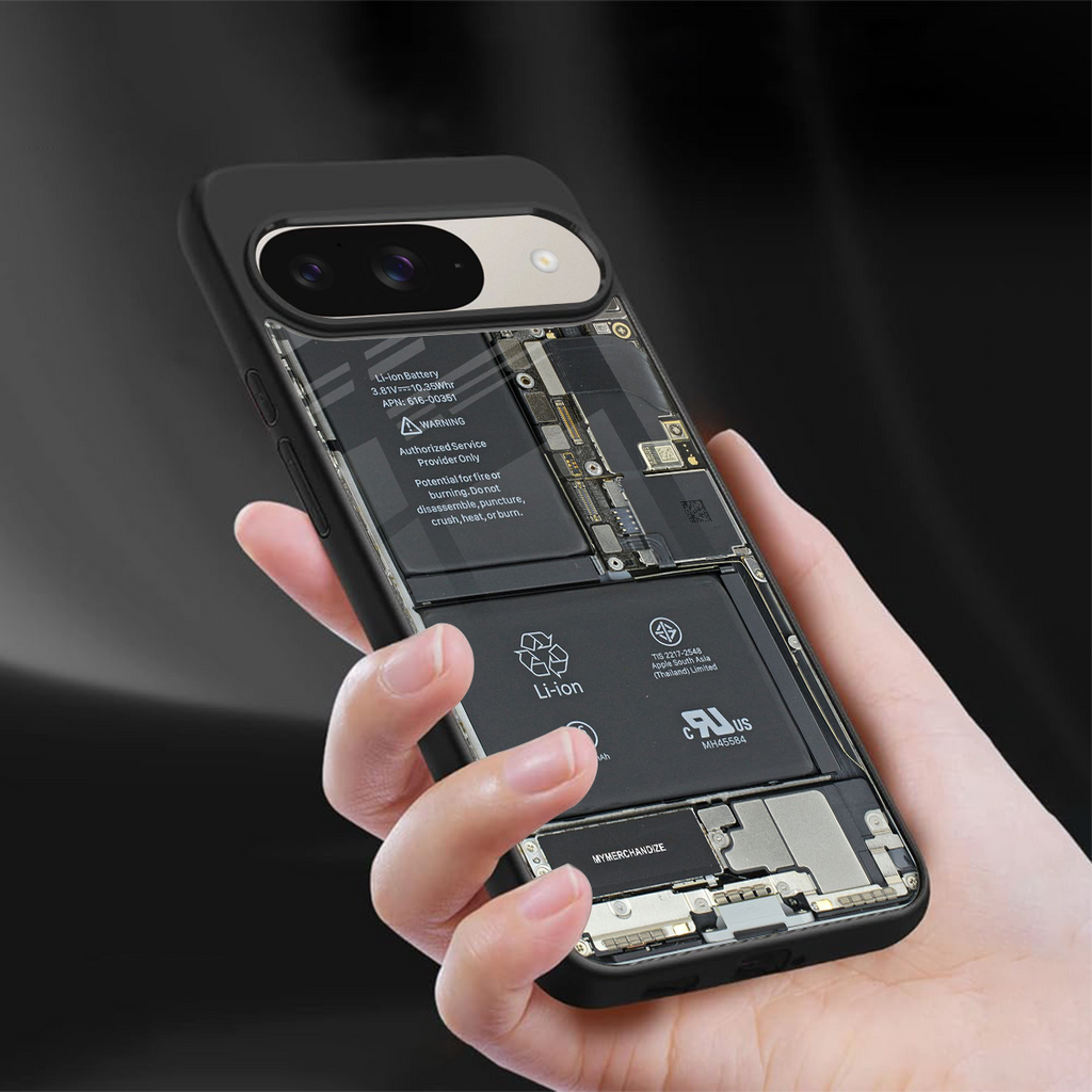 core view back phone cover | glass case for google pixel 9