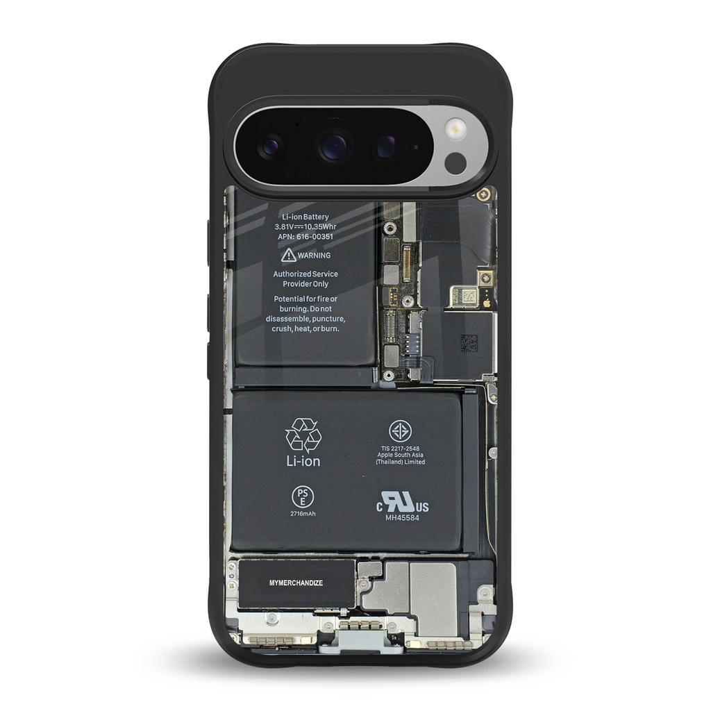 core view back phone cover | glass case for google pixel 9 pro xl