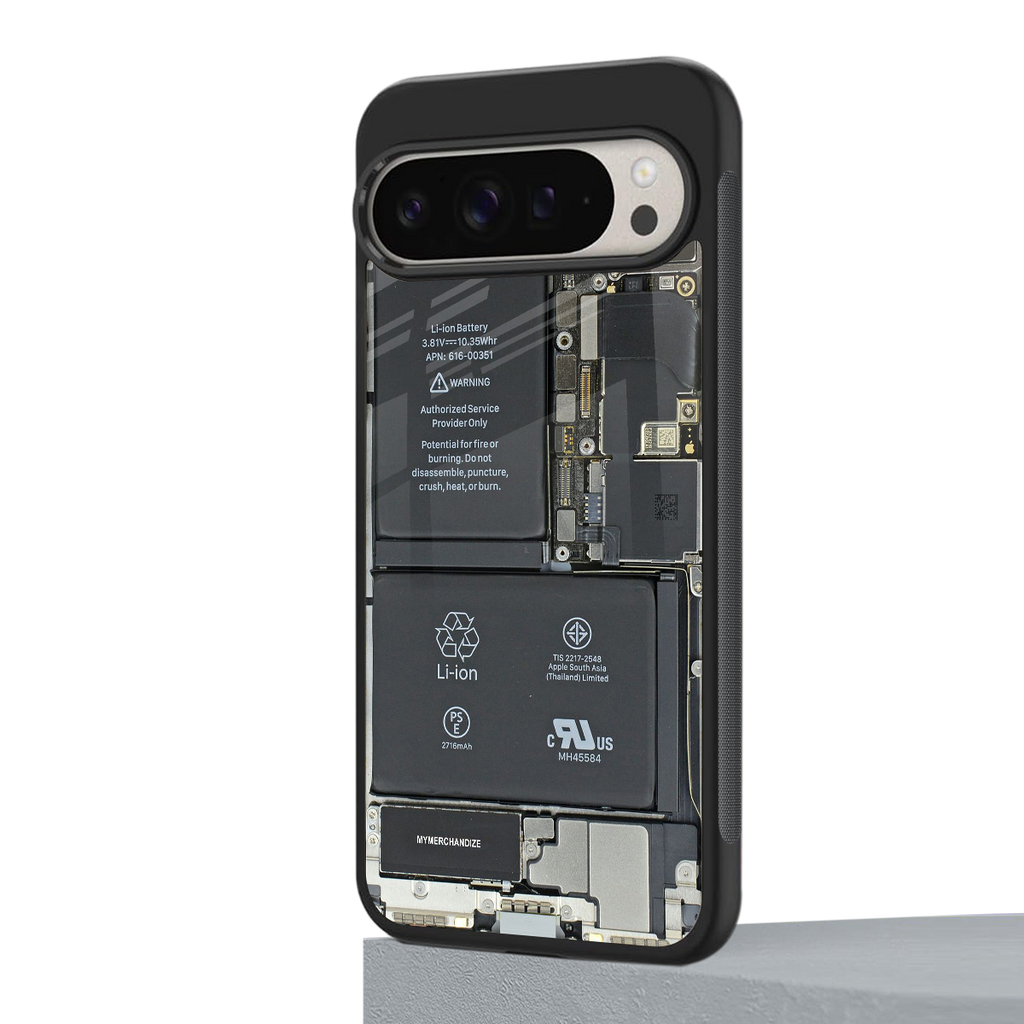 core view back phone cover | glass case for google pixel 9 pro xl
