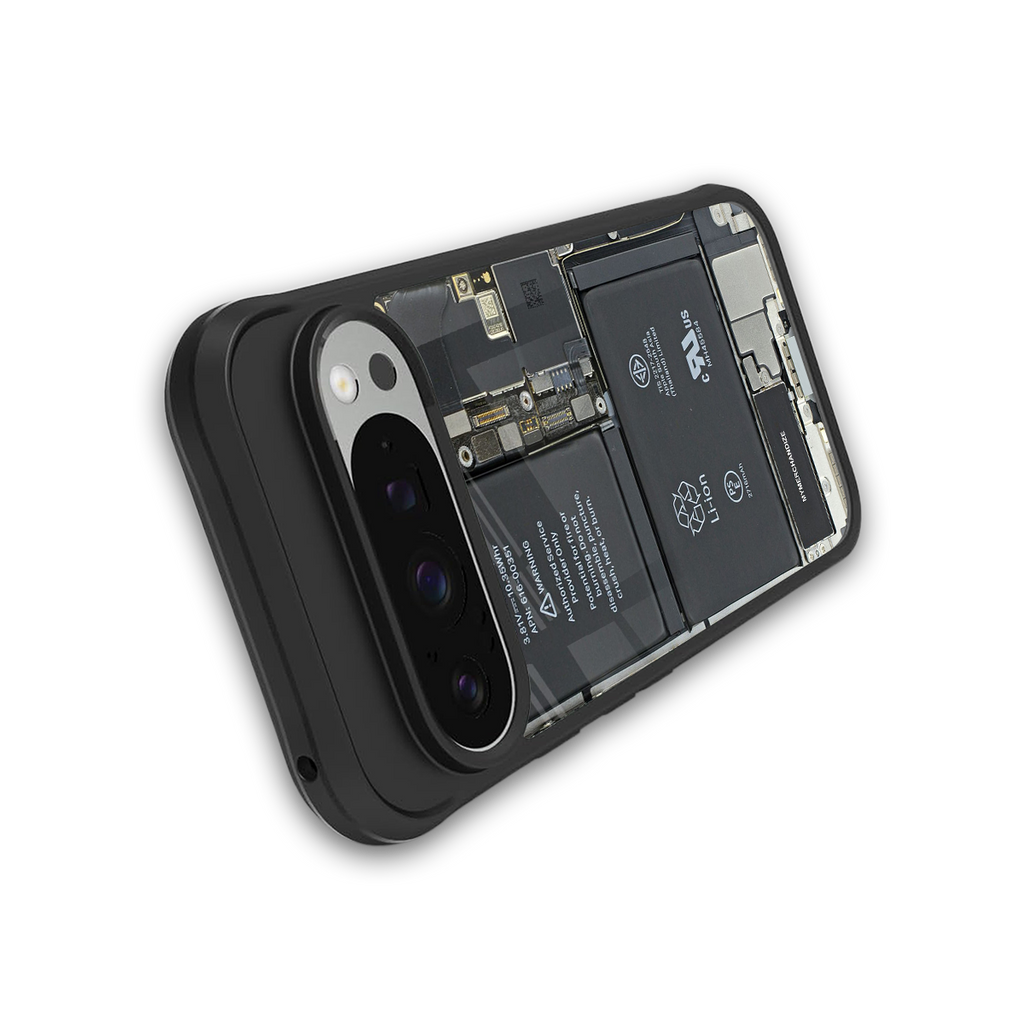 core view back phone cover | glass case for google pixel 9 pro xl