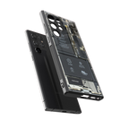 core view back phone cover | glass case for samsung galaxy s23 ultra