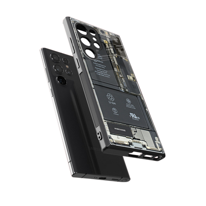 core view back phone cover | glass case for samsung galaxy s23 ultra