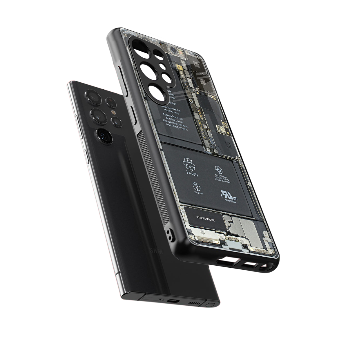 core view back phone cover | glass case for samsung galaxy s25 ultra