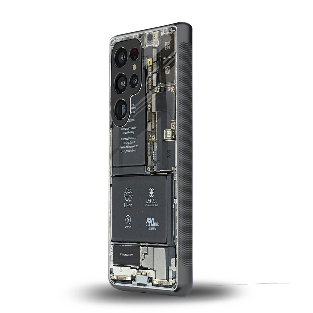 core view back phone cover | glass case for samsung galaxy s25 ultra