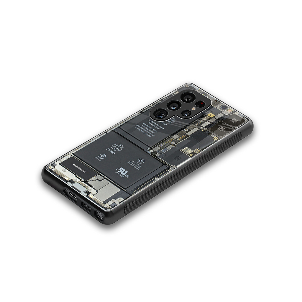 core view back phone cover | glass case for samsung galaxy s25 ultra