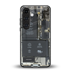 core view back phone cover | glass case for samsung galaxy s24 fe