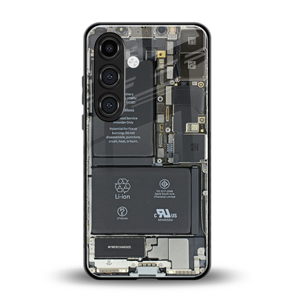 core view back phone cover | glass case for samsung galaxy s25 plus