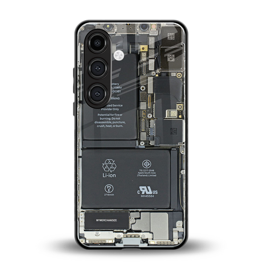 core view back phone cover | glass case for samsung galaxy s24 plus