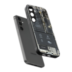 core view back phone cover | glass case for samsung galaxy s23