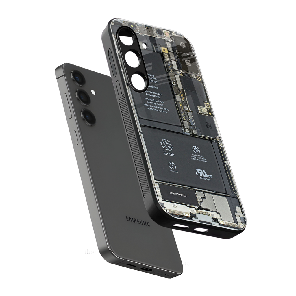 core view back phone cover | glass case for samsung galaxy s24 plus