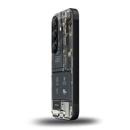 core view back phone cover | glass case for samsung galaxy s25 plus