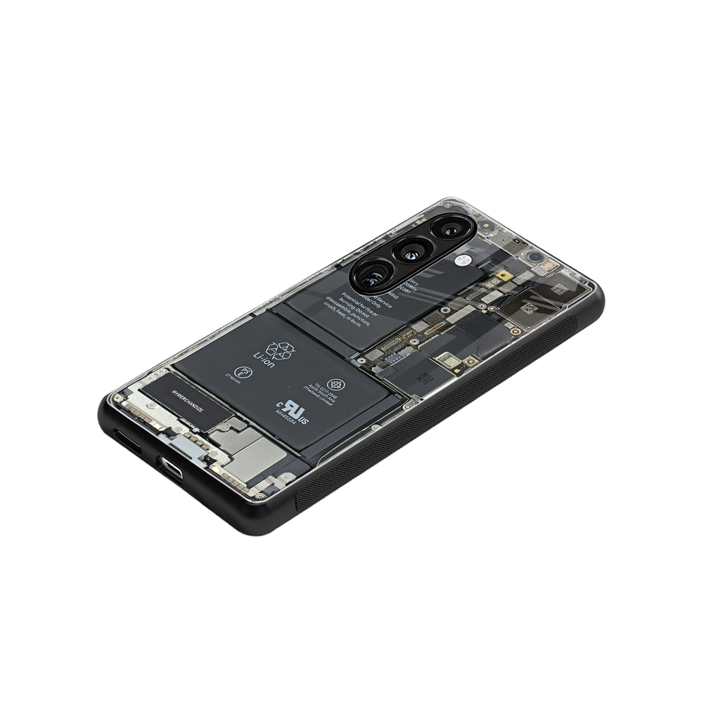 core view back phone cover | glass case for samsung galaxy s25 plus